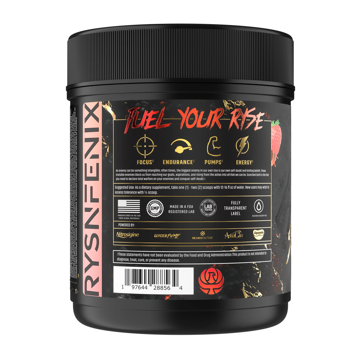 Scorched Earth Pre Workout | Samurai Strawberry Sakura